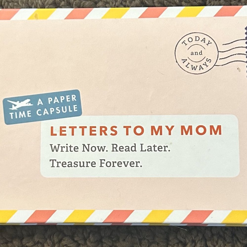 Hallmark Paper Time Capsule Book -Letters to My Mom